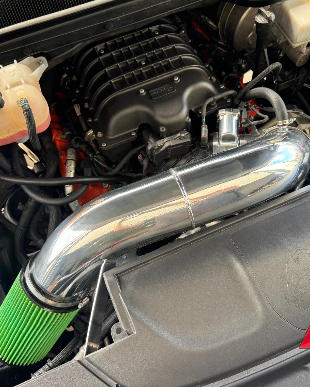 F.A.S. Motorsports white coated supercharger