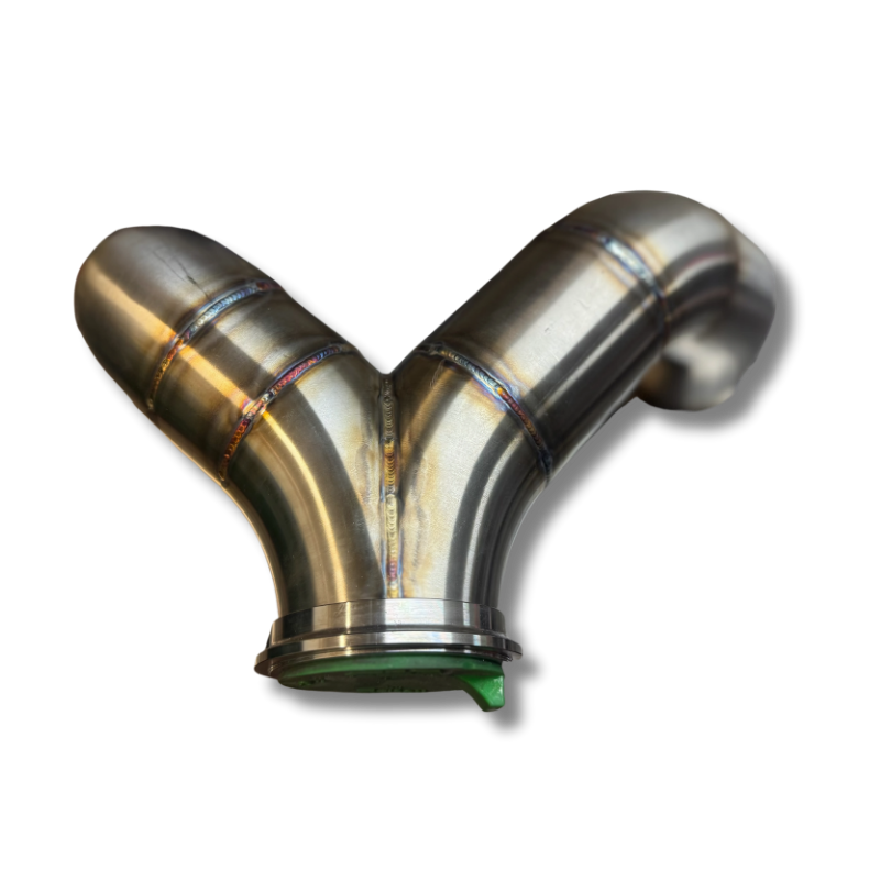 Custom merge fabrication with finished welds